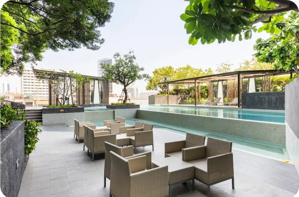 picture 🎈#MT2606_150 🎈💥Urgent💥 Available August 15, 2026. Click quickly before it's gone‼️ For Rent 22k.🔥 Condo Niche Pride Thonglor Phetchaburi - 6/7