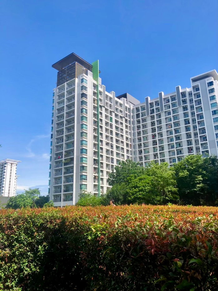 รูป ให้เช่า The Parkland Srinakarin – Sukhumvit 105 ห้องมุม 2 ห้องนอน ชั้นสูง วิวเปิดโล่ง ลมดี เฟอร์นิเจอร์ครบ พร้อมเข้าอยู่ - รูปที่ 14/15