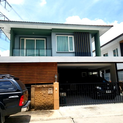 บ้านเดี่ยว ซอยอ่อนนุช (สุขุมวิท 77) : 🔥ขาย บ้านเดี่ยวหลังมุม หมู่บ้านโกลเด้น วิลเลจ อ่อนนุช-พัฒนาการ | Corner Detached House for Sale Golden Village Onnut–Pattanakarn