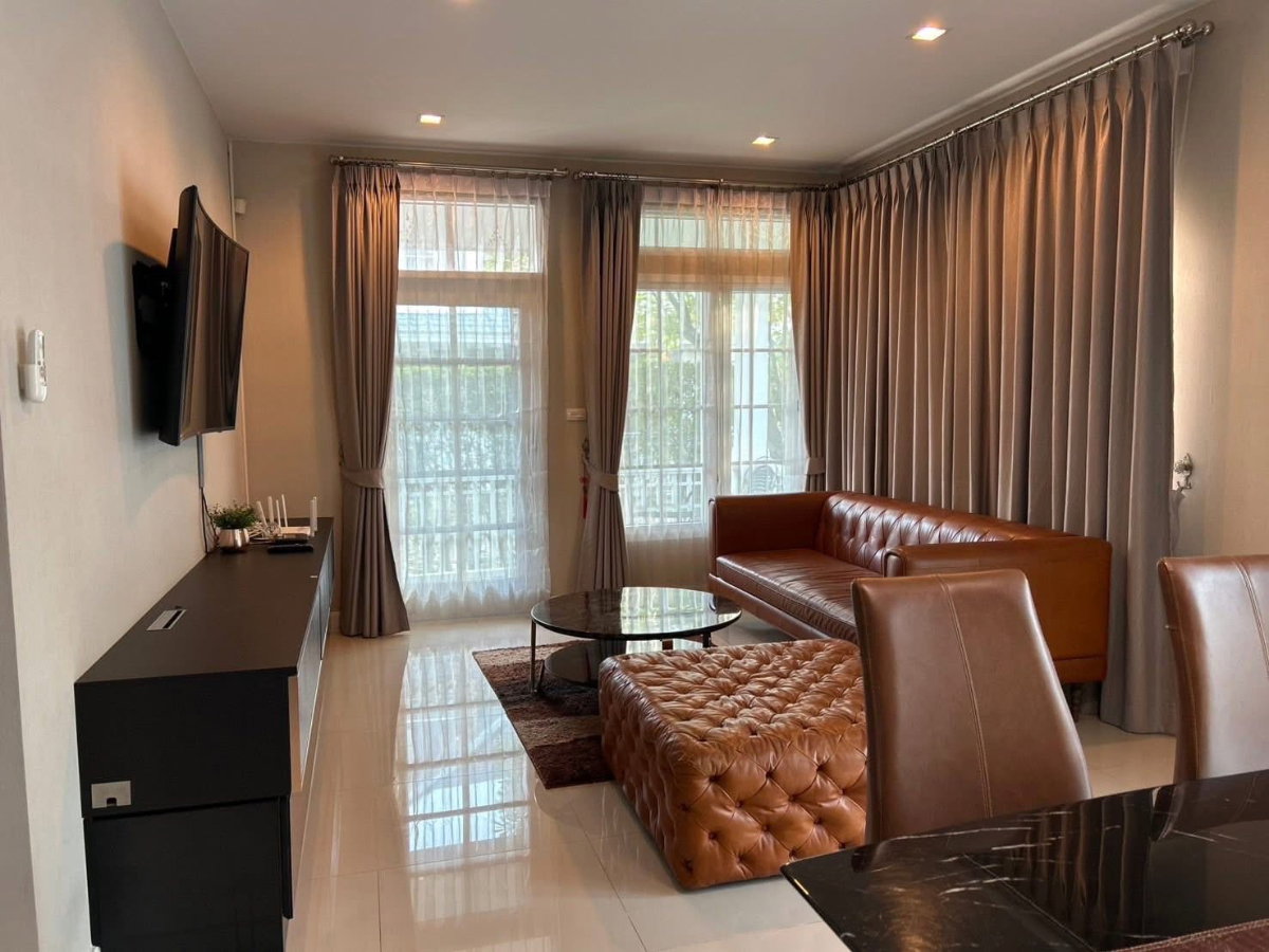 รูป 🏡✨ บ้านเดี่ยวหรูให้เช่า โครงการบุราสิริ ปัญญาอินทรา 3 ห้องนอน 3 ห้องน้ำ บ้านสวย สะอาด ตกแต่งอย่างดี เฟอร์นิเจอร์ครบ พร้อมเครื่องใช้ไฟฟ้า - รูปที่ 5/20