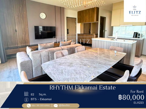 ✨[RARE CORNER UNIT] Stunning 2BR Luxury Condo in the Heart of Ekkamai – Breathtaking Views & Brand New Condition!✨
