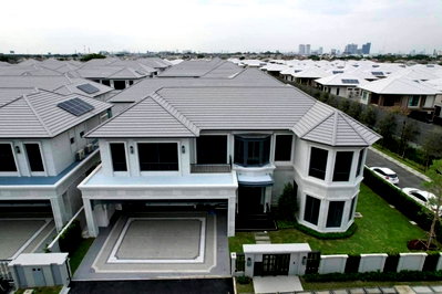 Houses for rent Bangkok : 📣📣 For rent Narasiri Krungthep Kreetha Ultra Luxury single house 4 Bedrooms (Typing 0974164645, Line: JKJK4645 instead of click the blue/gr button) 