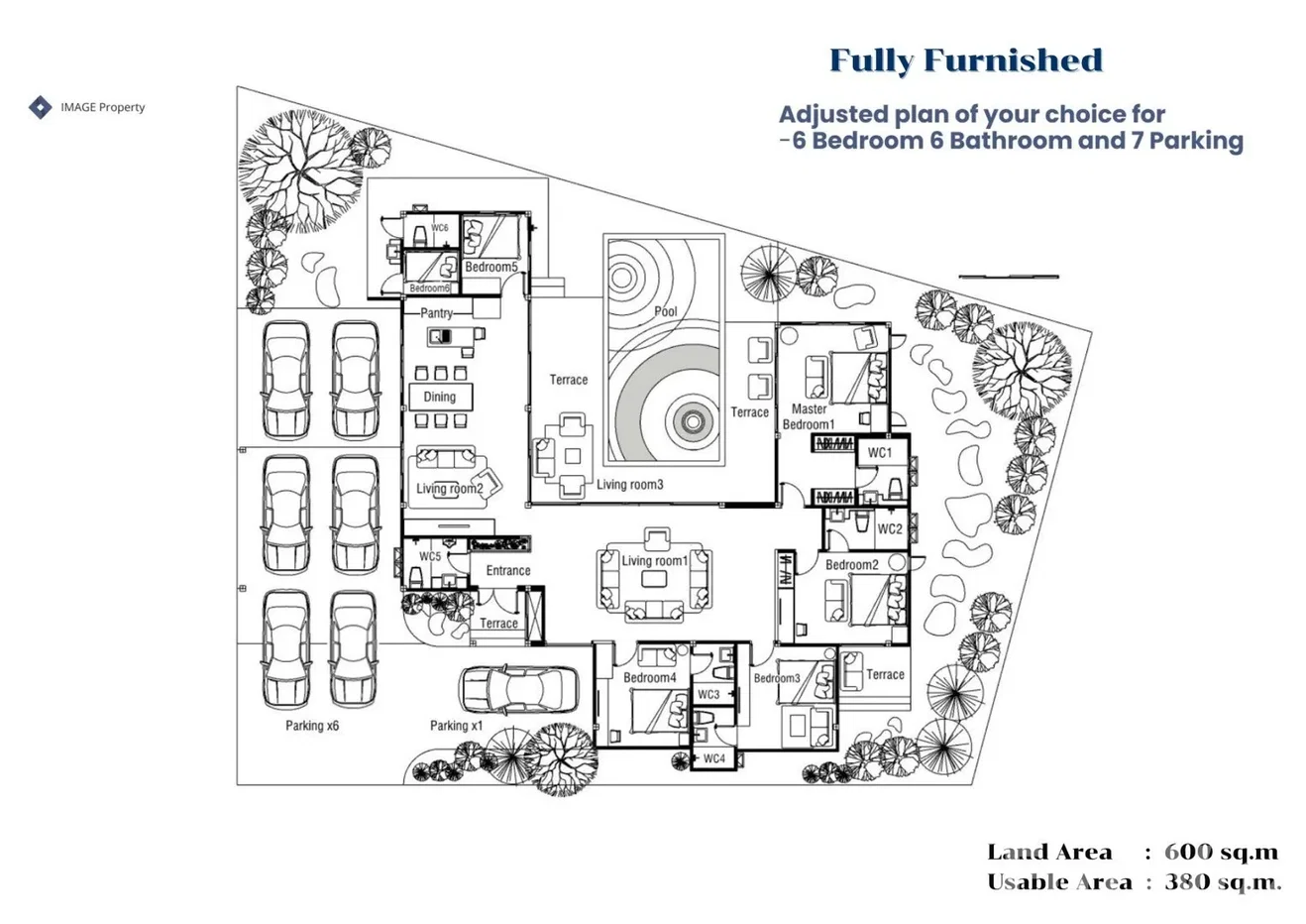 รูป Luxury Pool Villa Pattaya 6ห้องนอน 6ห้องน้ำ 7ที่จอดรถ 1991426 - รูปที่ 13/14