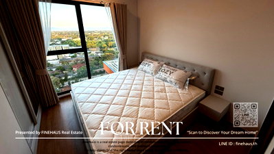Condos for rent : Arise Charoenmuang condo for rent. Panoramic view, private corner unit, ready to move in. Great location, convenient transportation. R-151