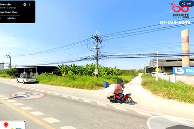 ที่ดิน ดีไซน์ วิลเลจ พุทธมณฑล : ขายที่ดิน 101 ตร.ว. ถนนบางม่วง-บางคูลัด (วัดพระเงิน) บางกรวย ใกล้วัดป่ามณีกาญจน์