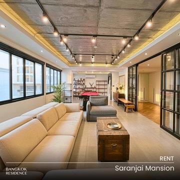Rental Apartment 🏙️ Saranjai Mansion, 2BR 150 sq.m. 55K ✨ Newly Renovated Spacious Unit, Beautiful View, Near BTS Nana 