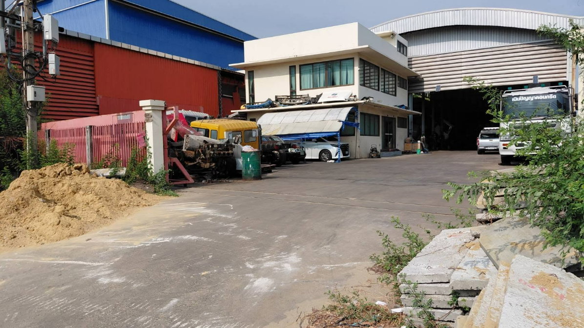 รูป HR3553ให้เช่าที่ดินพร้อมอาคาร 1 ไร่ ติดถนนใหญ่กิ่งแก้ว ทำเลทองเชื่อมต่อสุวรรณภูมิ เหมาะทำคลังสินค้า โลจิสติกส์ และโชว์รูม - รูปที่ 1/5