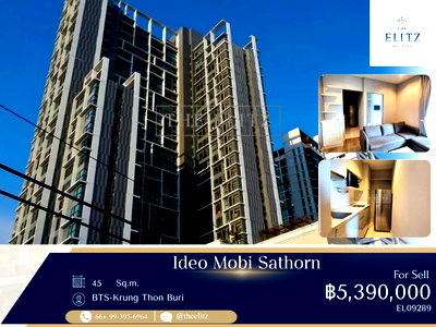 ขายคอนโด : ✨ The Absolute Best Value Deal at the Gateway to Sathorn! next to BTS [0 meters]—guaranteed lowest price for this unit size! ✨