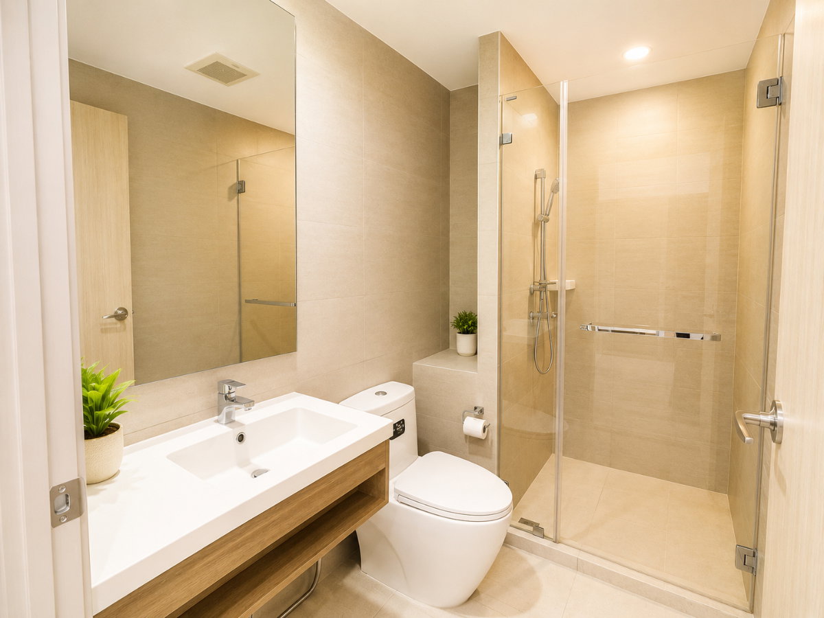 picture For Rent 2 Bedrooms 1 Bathroom | Whizdom Connect Sukhumvit 101 - 9/9