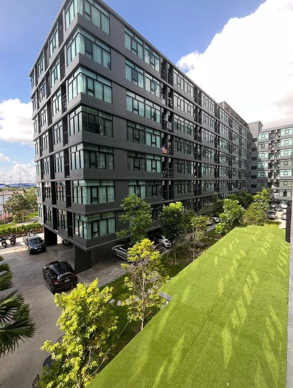 รูป 📣ด่วน ให้เช่า The Indeed Condo Park Amata อมตะ ชลบุรี 📣 ตึก C ชั้น 6 วิวสระว่ายน้ำ ไม่โดนแดดบ่าย - รูปที่ 6/9