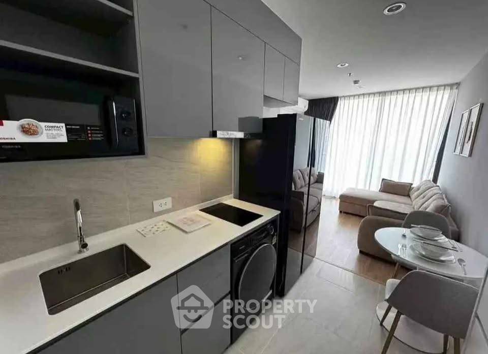 รูป ห้องมุมสูง 40 ชั้น 1 ห้องนอน 46 ตร.ม. ที่ สกายไรซ์ อเวนิว สุขุมวิท 64 ใกล้ BTS พนาวี 400 ม. (ID 3017891) - รูปที่ 5/10