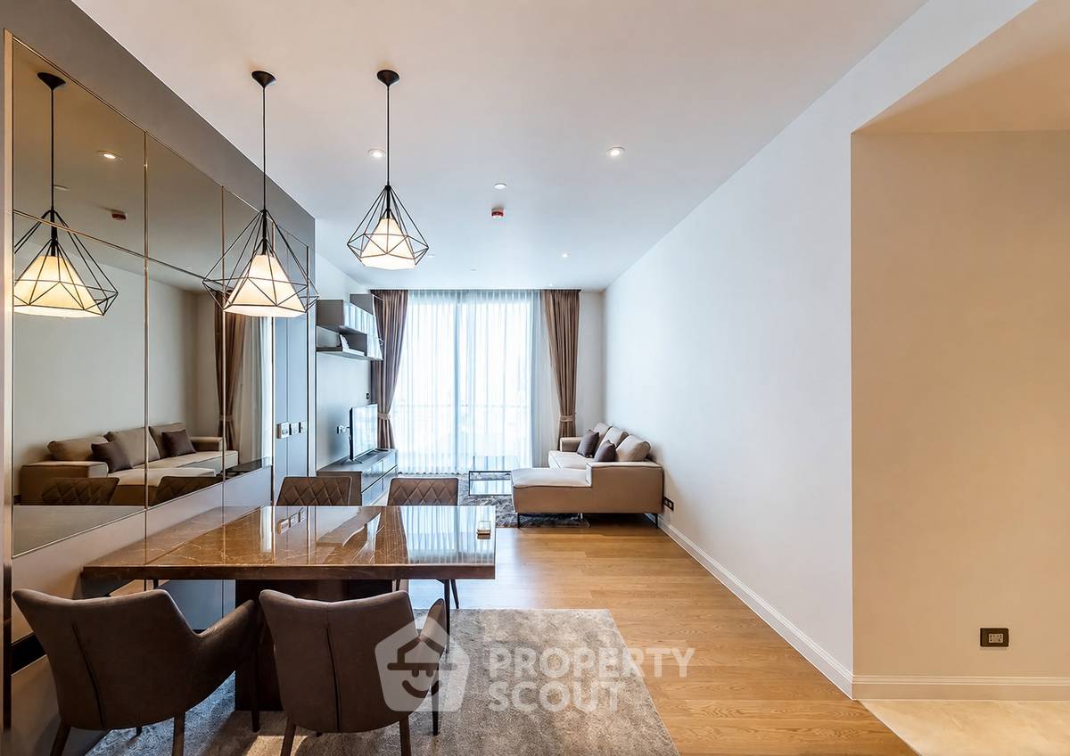 รูป คอนโด 2 ห้องนอน ชั้นสูง 120 ตร.ม. ที่ Magnolias Waterfront Residences ใกล้ BTS สะพานตากสิน (ID 3041961) - รูปที่ 1/16