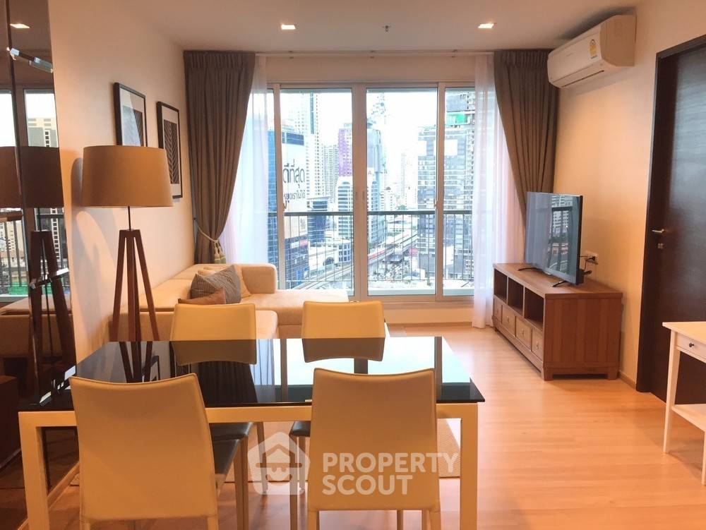 รูป คอนโด 1 ห้องนอน Rhythm Sathorn ชั้น 21 ขนาด 50 ตร.ม. ใกล้ BTS สะพานตากสิน 300 ม. (ID 382236) - รูปที่ 3/6