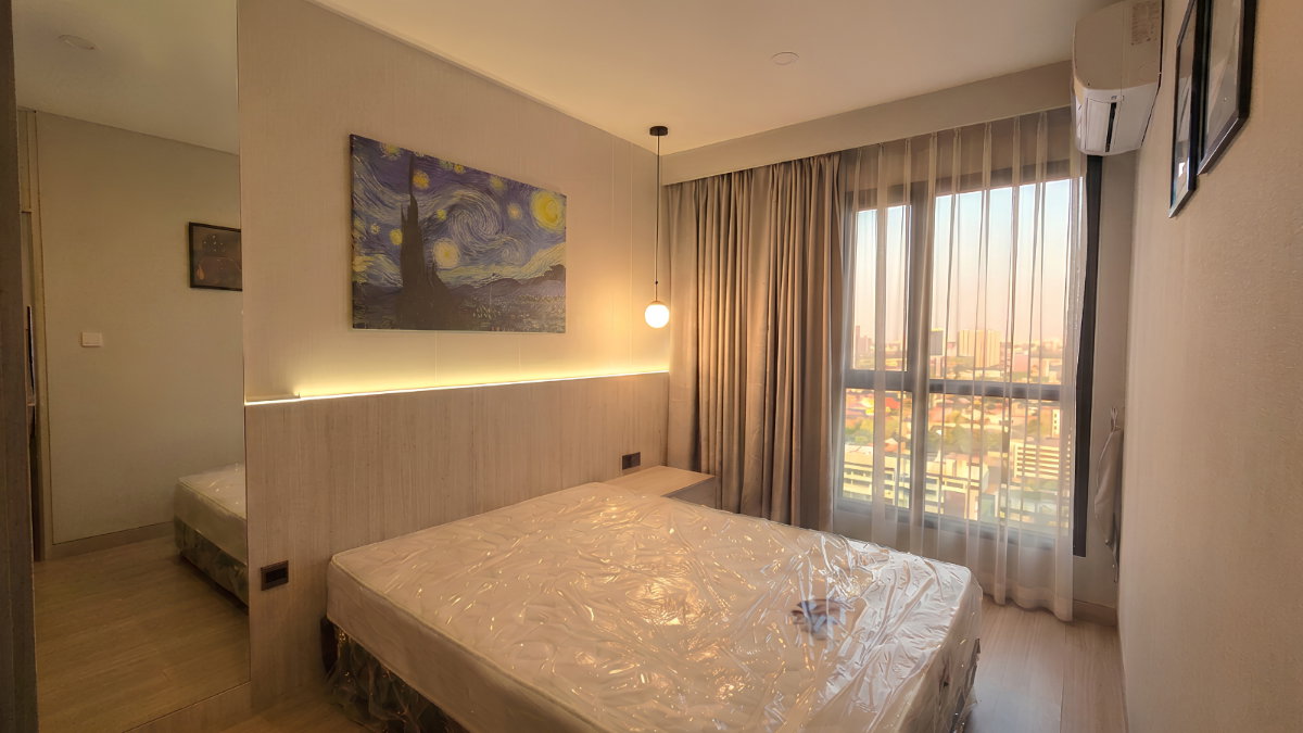 รูป รีโนเวทใหม่ สวยมากๆ** ห้องว่างครับผม ห้องมุมมาใหม่ (ทิศตะวันตก)**ให้เช่า LUMPINI SUITES ดินแดง - ราชปราภ ** มีเครื่องซักผ้า SN422.9 - รูปที่ 7/29