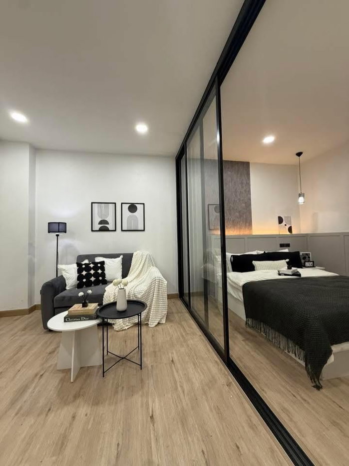รูป 🔥ขาย คอนโด อัญชัน ซอยอ่อนนุช 70/1  Anchan Condo Soi Onnut 70/1  ทำเลดี วิวเมืองสวย ห้องตกแต่งใหม่ทั้งห้อง ✨พร้อมหิ้วกระเป๋าเข้าอยู่ได้เลย - รูปที่ 4/10