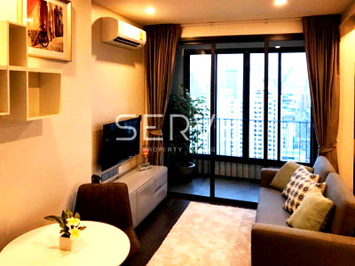 Condos for rent : 1 Bed Large Room High Fl. 25+ Private Lift Fully furnished Good Location Close to  BTS Ratchathewi @  Ideo Q Siam-Ratchathewi