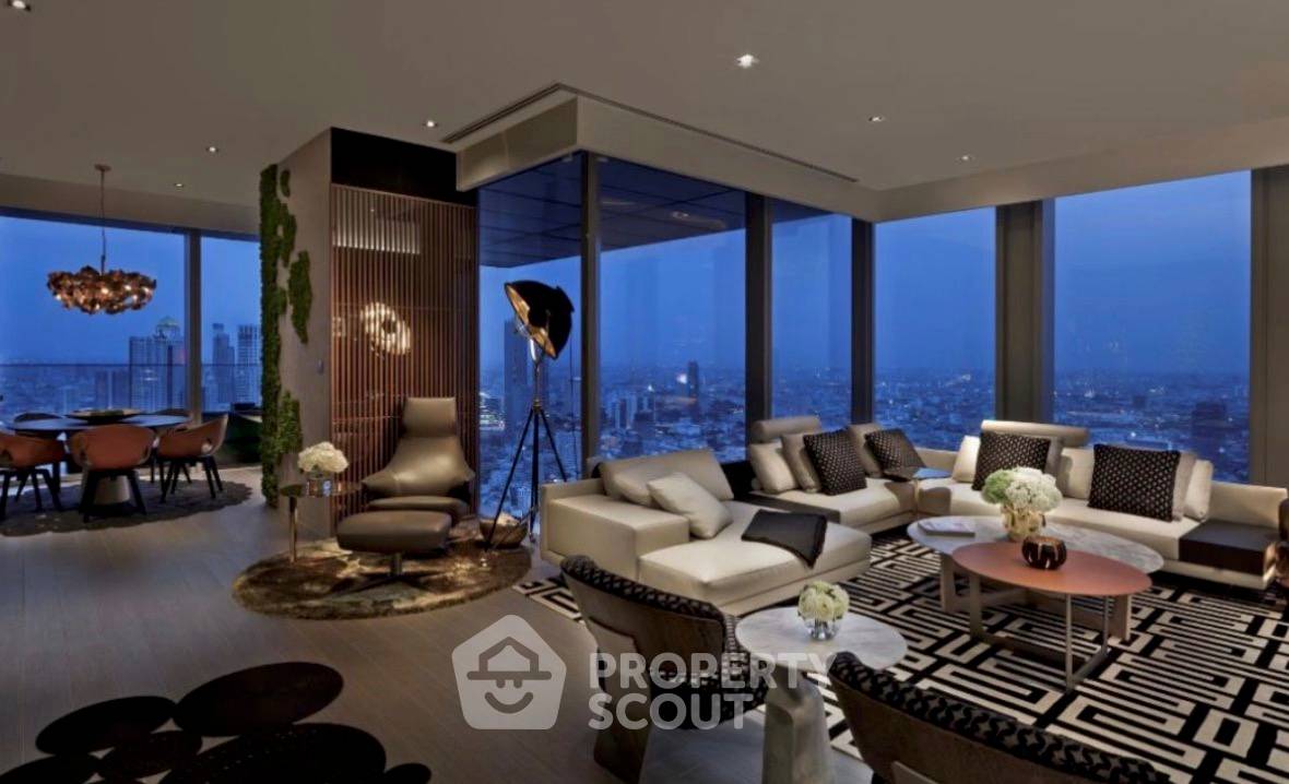 รูป คอนโด High-Floor 2 ห้องนอน 240 ตร.ม. พร้อมเลี้ยงสัตว์ ใกล้ BTS ช่องนนทรี 100 ม. The Ritz-Carlton Residences Bangkok (ID 3043581) - รูปที่ 1/6