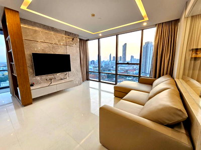 คอนโดให้เช่า : เช่า 2 ห้องนอน 2 ห้องน้ำ เดอะ แบงค็อค สาทร | The Bangkok Sathorn
