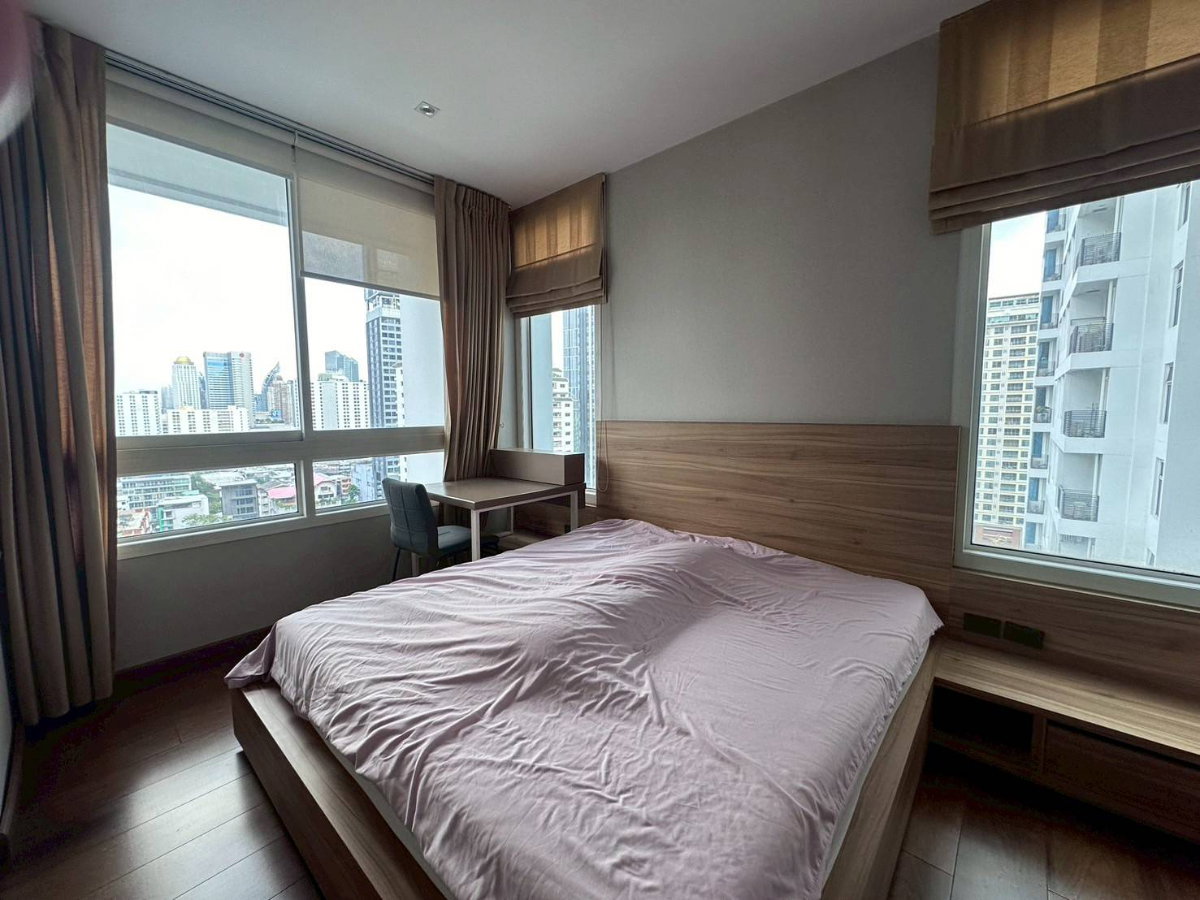 รูป เช่า คอนโด โครงการวิลล่าราชเทวี ขาย 1 bed 1 bath 56 ตรม ห้องสวย ตกแต่งพร้อม วิวดี ทิศตะวันออก มี walk in closet ชั้น17 - รูปที่ 8/13
