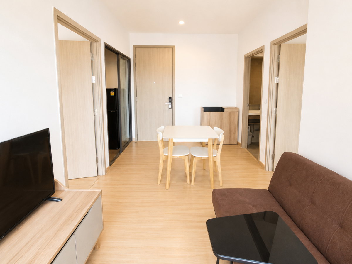 picture For Rent 2 Bedrooms 1 Bathroom | Whizdom Connect Sukhumvit 101 - 4/9