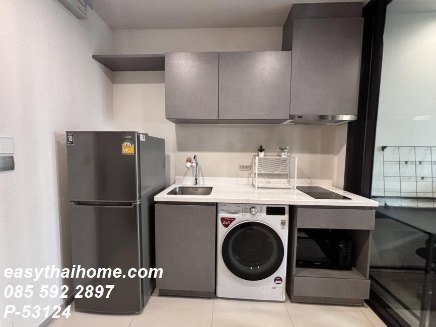 รูป P-53124 ✨ ให้เช่าคอนโดใกล้ MRT เพชรบุรี | โครงการ ไลฟ์ อโศก ชั้น22 วิวเมือง Line: @easythaihome 085-592-2897 - รูปที่ 8/10