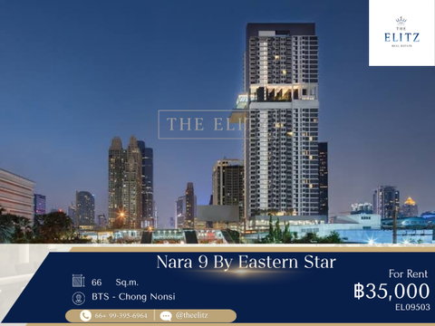 ✨ Iconic Luxury Rent Deal! Beautiful pristine condo for rent in Prime Sathorn- Naradhiwas [Stunning high-floor views] ✨
