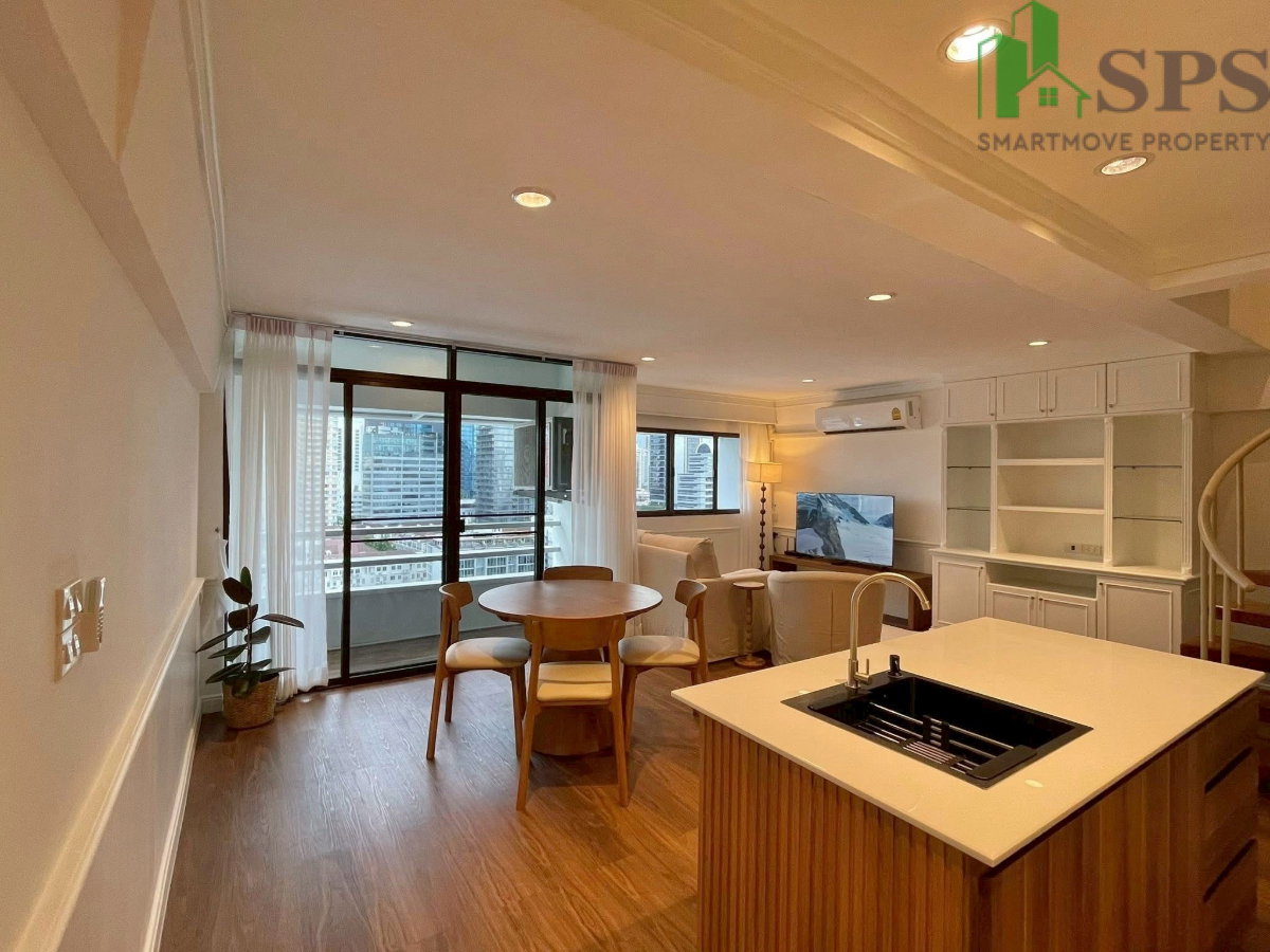 ให้เช่าคอนโด Duplex ตกแต่งใหม่สวยมาก | Thonglor Tower ซอยทองหล่อ 18 (SPSMG10)