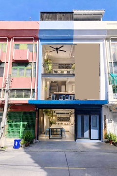 ใกล้ BTS เสนา 380 ม.เมเจอร์ รัชโยธิน 705 ม. อาคารพาณิชย์ 4 ชั้น AIRBNB ใกล้ BTS เสนา 380 ม.