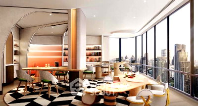 Condos for sale : 3-BR Condo At Muniq Phromphong, High-Floor 34th, 100m to BTS Phrom Phong (ID 3044649)