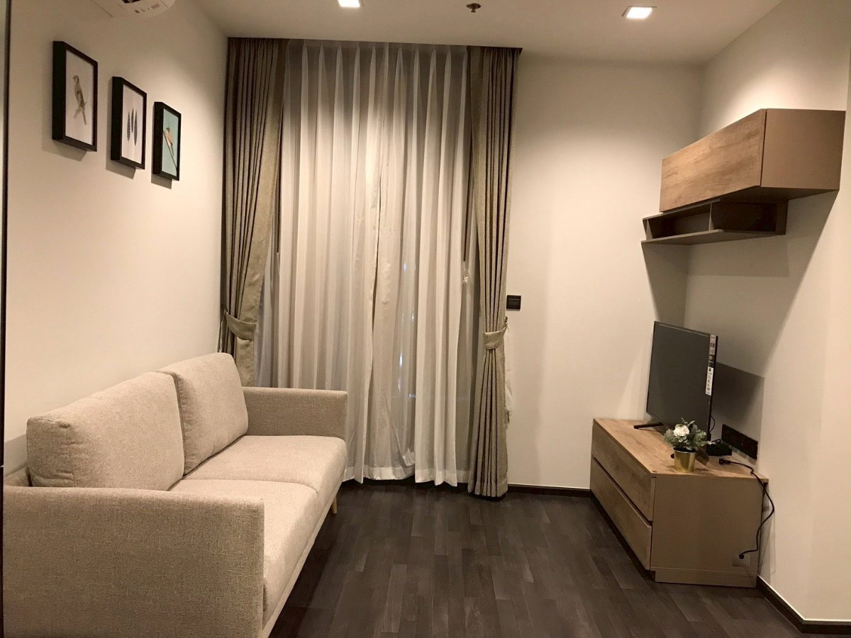 รูป 2Bed ห้องสวย ราคาสุดพิเศษ ให้เช่า The Line อโศก-รัชดา เฟอร์และเครื่องใช้ไฟฟ้าครบ พร้อมเข้าอยู่ - รูปที่ 2/9