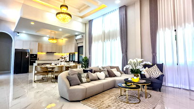 บ้านเดี่ยว บางละมุง ชลบุรี : Luxury Pool Villa for Sale Mabprachan East Pattaya 4Bedroom