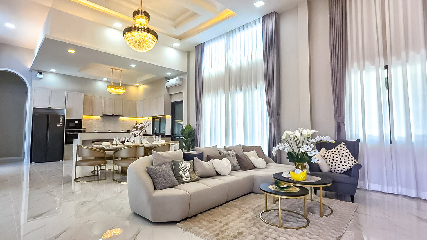 รูป Luxury Pool Villa for Sale Mabprachan East Pattaya 4Bedroom - รูปที่ 1/19