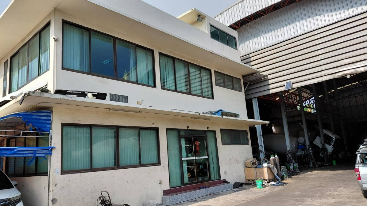 รูป HR3553ให้เช่าที่ดินพร้อมอาคาร 1 ไร่ ติดถนนใหญ่กิ่งแก้ว ทำเลทองเชื่อมต่อสุวรรณภูมิ เหมาะทำคลังสินค้า โลจิสติกส์ และโชว์รูม - รูปที่ 2/5