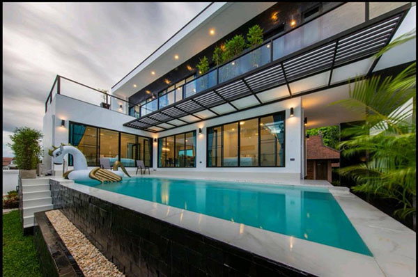 picture  Modern 2-Storey Pool Villa for Rent with Private Swimming Pool - 1/15