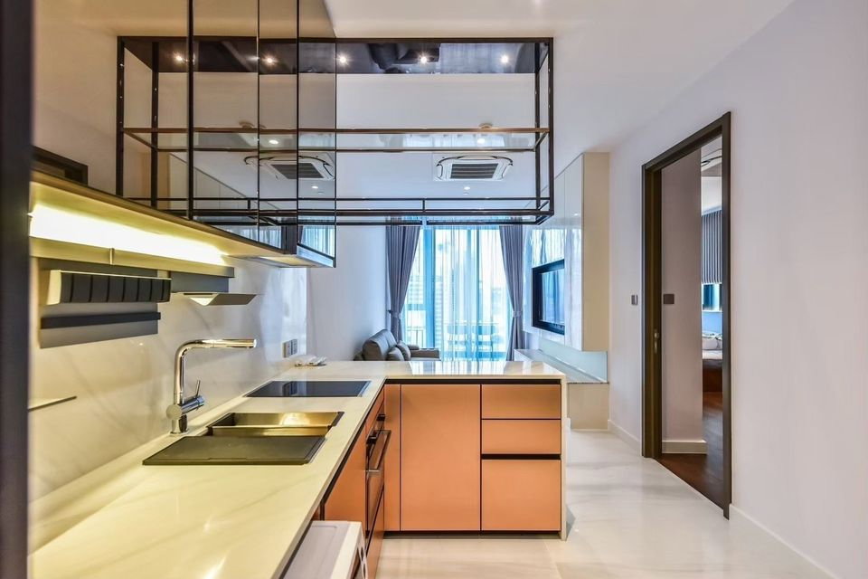 รูป ห้องว่าง* ✅ ✅ ให้เช่า - Supalai ICON Sathorn , Luxury Class 1 ห้องนอน พร้อมเข้าอยู่ ติดต่อไลน์ @bktasset โทร 095-325-8928 - รูปที่ 4/12