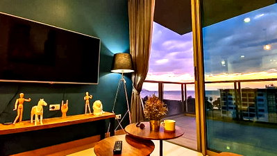 Condos for rent : The Riviera Wongamat Condo for Rent 1Bedroom Sea View