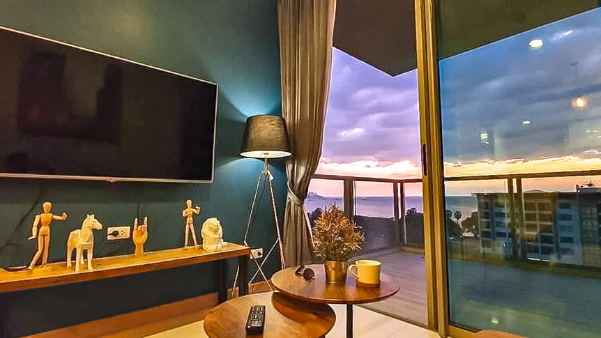 picture The Riviera Wongamat Condo for Rent 1Bedroom Sea View - 1/10
