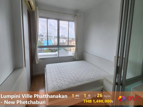 Ready for Sale @Lumpini Ville Phatthanakan New Phetchaburi