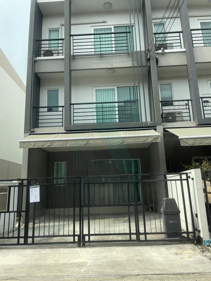 รูป ให้เช่าทาวน์เฮาส์ 3 ชั้น บ้านกลางเมือง สวนหลวง 3 ห้องนอน 3 ห้องน้ำ - รูปที่ 1/8