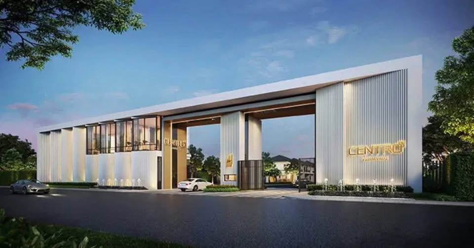 รูป HR3566ให้เช่าบ้านเดี่ยวหรูหลังใหญ่ 85 ตร.ว. CENTRO วิภาวดี ใกล้สนามบินดอนเมือง & รร.นานาชาติ Harrow บ้านใหม่พร้อมอยู่ มีห้องแม่บ้าน + EV Charger  - รูปที่ 27/46