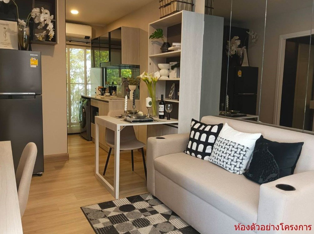 รูป 📣ด่วน ให้เช่า The Indeed Condo Park Amata อมตะ ชลบุรี 📣 ตึก C ชั้น 6 วิวสระว่ายน้ำ ไม่โดนแดดบ่าย - รูปที่ 3/9