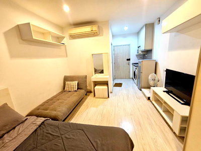 คอนโดให้เช่า : เช่า Studio ห้องนอน 1 ห้องน้ำ ไอดีโอ โมบิ สุขุมวิท อีสท์เกต | Ideo Mobi Sukhumvit Eastgate 