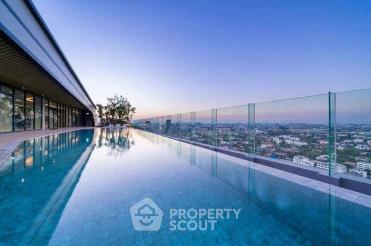 picture 15th-Floor 1-BR 33 Sqm At Chewathai Kaset-Nawamin Near BTS Kasetsart University 📍 (ID 3044559) - 1/4