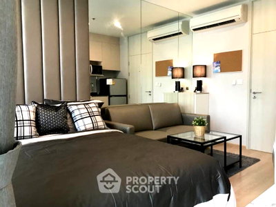 Condos for rent : 28th-Floor 1-BR Noble Revolve Ratchada, 200m To MRT Thailand Cultural Centre (ID 403728)