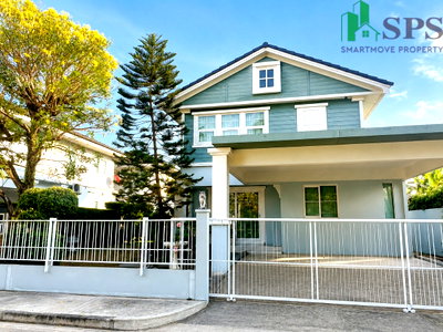 บ้านเดี่ยวให้เช่า : ให้เช่าบ้านเดี่ยว Villaggio บางนา ใกล้มหาวิทยาลัย ABAC (SPSEVE2018)