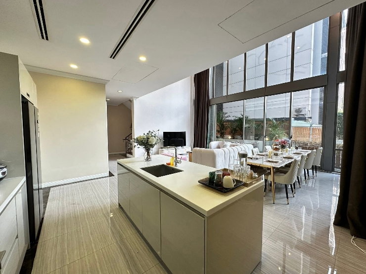 รูป 📣📣 ให้เช่าบ้านเดี่ยว Ultra luxury in 749 Residence 4 ห้องนอน ใจกลางสุขุมวิท 49 มีลิฟท์ส่วนตัว สระว่ายน้ำส่วนตัว - รูปที่ 5/18