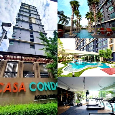 Condos for sale : 🏢 Condo for Sale – Casa Condo Asoke–Din Daeng | Studio Unit | Prime Central Bangkok