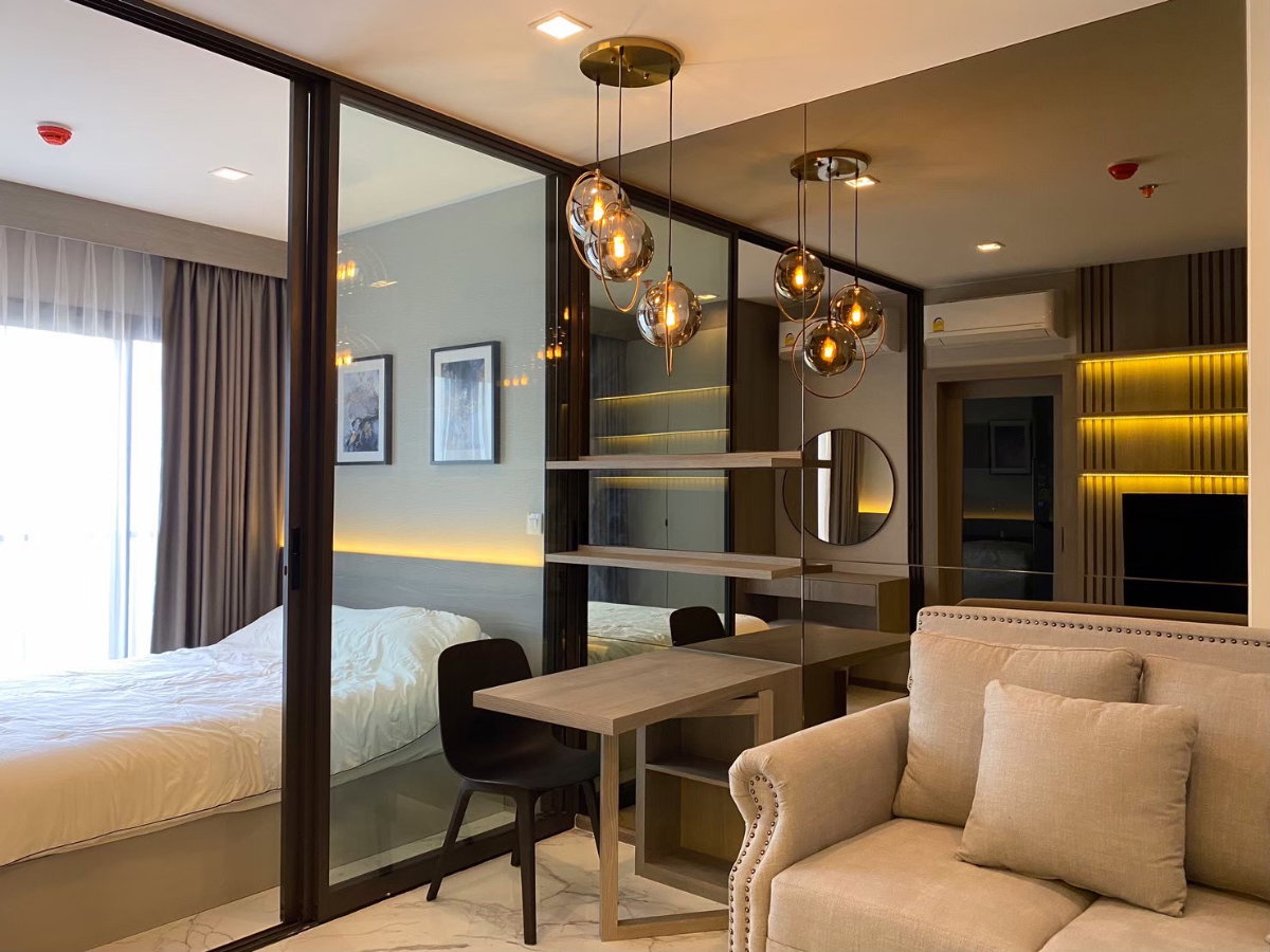 รูป ให้เช่าคอนโด The politan Aqua ตกแต่งสวยสุดชั้น 49 ขนาด 31 ตร.ม. วิวแม่น้ำครบพร้อมอยู่ - รูปที่ 1/8