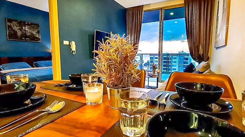 picture The Riviera Wongamat Condo for Rent 1Bedroom Sea View - 2/10