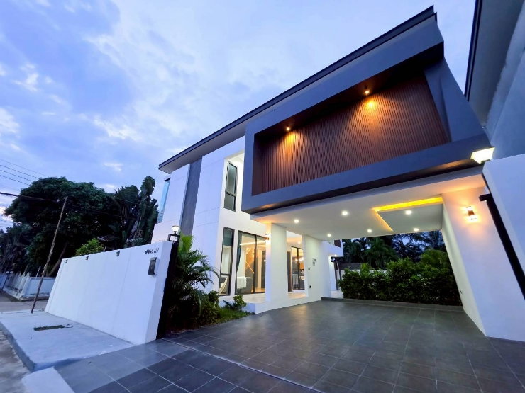 รูป By Owner - ขายบ้านเดี่ยวสร้างใหม่ สไตล์โมเดิร์น ทรอปิคอล พัทยา - รูปที่ 24/24